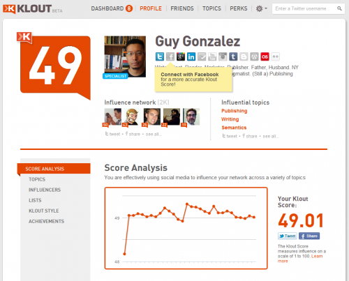 klout is lamefication