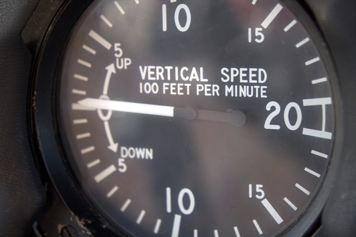 Vertical Speed Indicator by Barnaby Kerr Photography