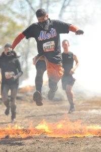 Tough Mudder Fire Jump