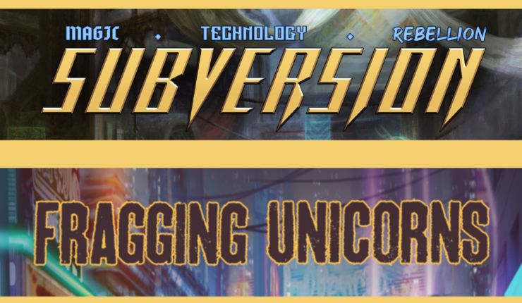 Subversion RPG by Fragging Unicorns