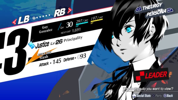 My Persona 3 character