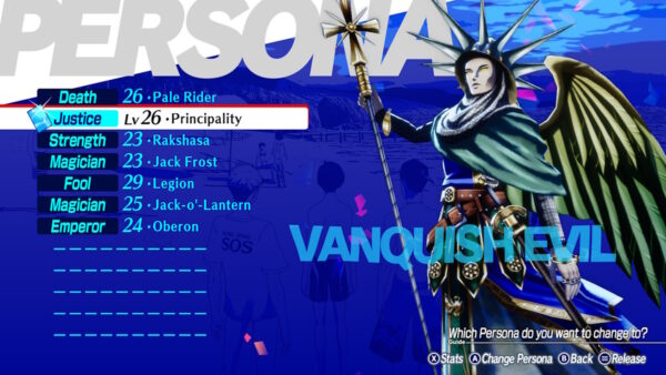 Roster of Personas, featuring Principality