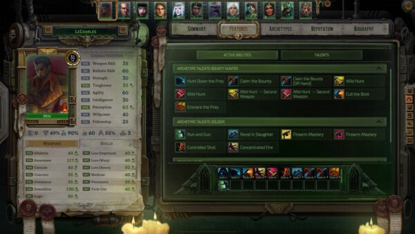 Rogue Trader LeCharles von Valancius