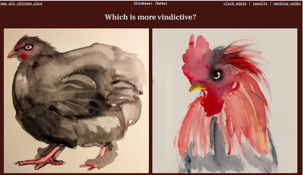 Clickens! (beta) Which is more vindictive?